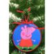 Набір для вишивки бісером Барвиста Вишиванка Пошита новорічна іграшка Свинка Пеппа (серія: Свинка Пеппа) 14х14 ТР372аБ1414k