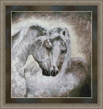 Miracle - Stallions Kustom Krafts (99587) - Вишивка хрестиком і бісером - Овечка Рукодільниця