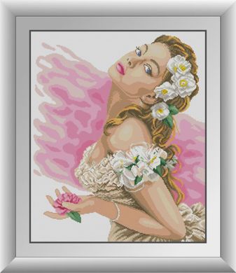 Леди Камелия. Набор алмазной живописи. Dream Art (30932D) - Вышивка крестиком и бисером - Овца Рукодельница