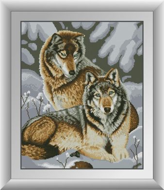 Два волка. Набор алмазной живописи. Dream Art (30858D) - Вышивка крестиком и бисером - Овца Рукодельница