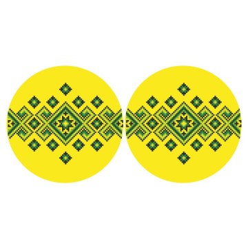Набор для вышивания нитками Барвиста Вышиванка Украинские узоры 37х18 ТР694ан3718i - Вышивка крестиком и бисером - Овца Рукодельница