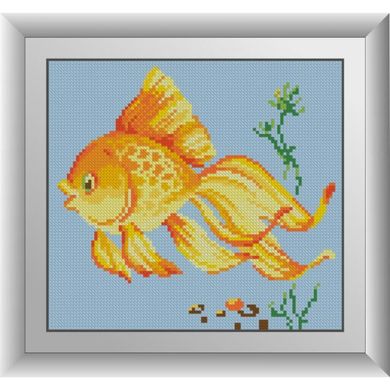 Золотая рыбка. Dream Art (30520D) - Вышивка крестиком и бисером - Овца Рукодельница