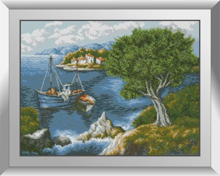 Морской город. Набор алмазной живописи. Dream Art (31239D) - Вышивка крестиком и бисером - Овца Рукодельница