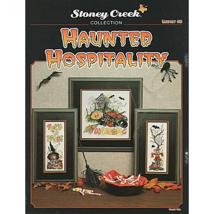 Haunted Hospitality Схема для вышивания крестом Stoney Creek LFT083 - Вишивка хрестиком і бісером - Овечка Рукодільниця