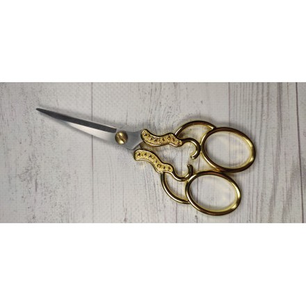 Ножницы для рукоделия Classic Design CD-105 золото - Вышивка крестиком и бисером - Овца Рукодельница