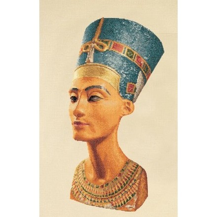 Набір для вишивання хрестиком Nefertiti (small) Linen Thea Gouverneur 3071 - Вишивка хрестиком і бісером - Овечка Рукодільниця