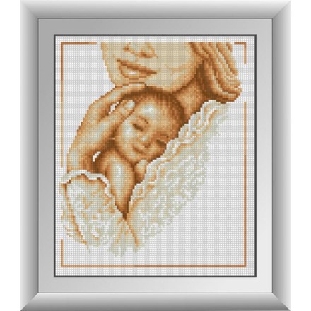 Мать и ребенок. Dream Art (30447D) - Вышивка крестиком и бисером - Овца Рукодельница
