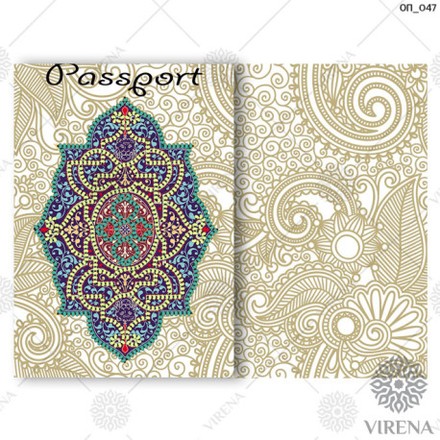 Обложка на паспорт Virena ОП_047 - Вышивка крестиком и бисером - Овца Рукодельница