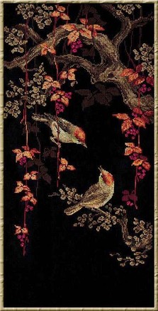 Райські птахи. Набір для вишивання. Ріоліс (1063) - Вишивка хрестиком і бісером - Овечка Рукодільниця