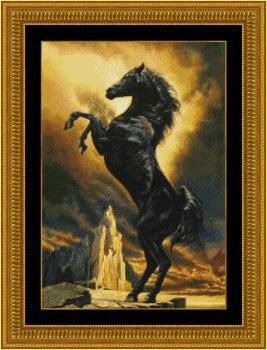 Black Stallion Kustom Krafts (99977) - Вишивка хрестиком і бісером - Овечка Рукодільниця