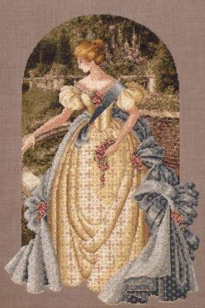 Кружева Королевы Анны. Схема для вышивки крестом. Lavender Lace (LL34) - Вышивка крестиком и бисером - Овца Рукодельница