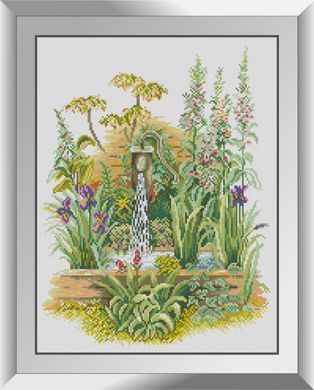 Сад летом. Набор алмазной живописи. Dream Art (31136D) - Вышивка крестиком и бисером - Овца Рукодельница