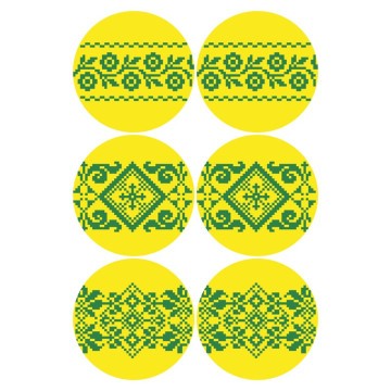 Набор для вышивания нитками Барвиста Вышиванка Украинские узоры 23х34 ТР695ан2334i - Вышивка крестиком и бисером - Овца Рукодельница