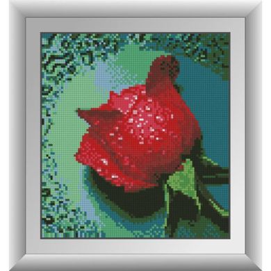 Роса на червоні троянди. Dream Art (30288D) - Вишивка хрестиком і бісером - Овечка Рукодільниця