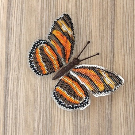 Dryadula phaetusa. Метелик Набір для вишивання хрестиком ArtInspirate BUT-50 - Вишивка хрестиком і бісером - Овечка Рукодільниця