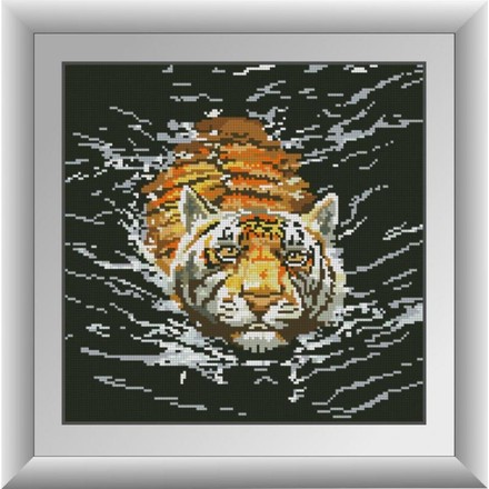 Тигр. Dream Art (30475D) - Вишивка хрестиком і бісером - Овечка Рукодільниця