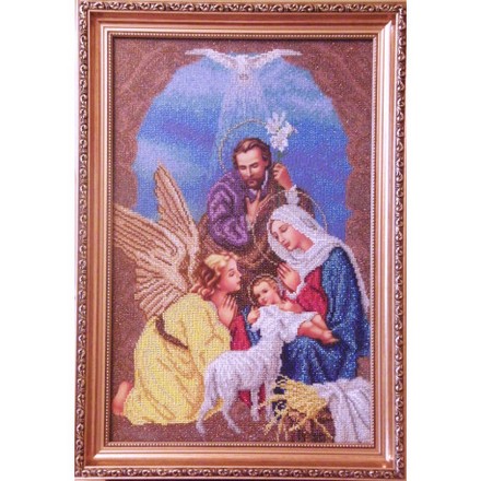 Різдво Христове Канва з нанесеним малюнком для вишивання бісером БС Солес РХ-2-СХ - Вышивка крестиком и бисером - Овца Рукодельница