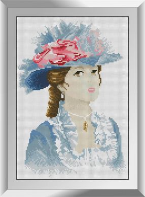 Голубая шляпка. Набор алмазной живописи. Dream Art (31343D) - Вышивка крестиком и бисером - Овца Рукодельница