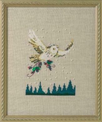 Winter Owl / Зимняя сова. Схема для вышивки крестом. (NC275) - Вышивка крестиком и бисером - Овца Рукодельница