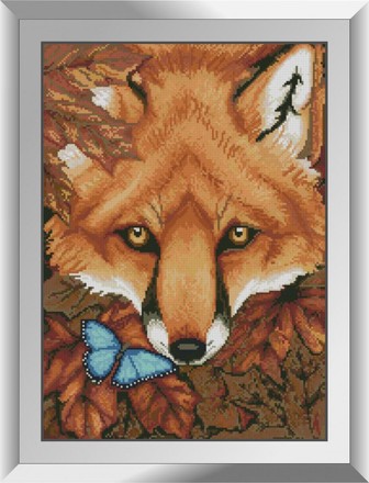 Осенняя лиса. Набор алмазной живописи. Dream Art (31241D) - Вышивка крестиком и бисером - Овца Рукодельница