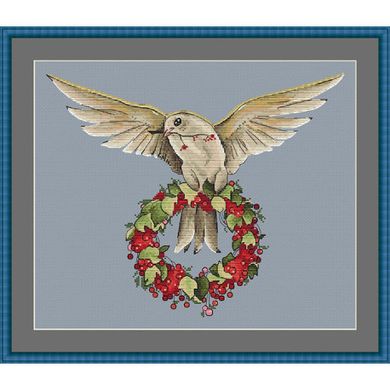 Голубь мира Набор для вышивания крестом Little stitch ГМ-LS - Вишивка хрестиком і бісером - Овечка Рукодільниця