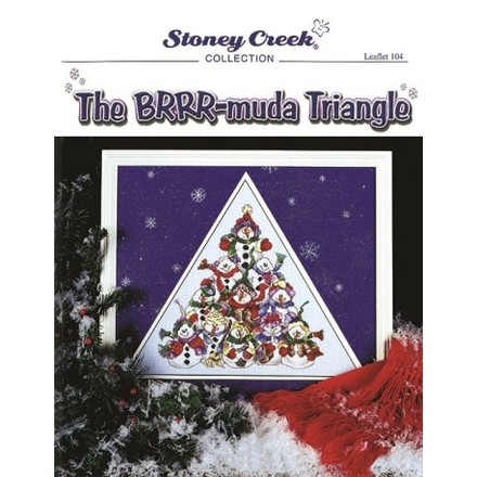 The BRRR-muda Triangle Схема для вышивания крестом Stoney Creek LFT104 - Вишивка хрестиком і бісером - Овечка Рукодільниця