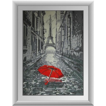 Дождь в Париже. Dream Art (30130D) - Вышивка крестиком и бисером - Овца Рукодельница