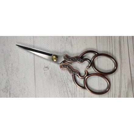 Ножницы для рукоделия Classic Design CD-105 бронза - Вышивка крестиком и бисером - Овца Рукодельница
