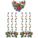 Набір для вишивки жіночої блузки бісером Лілеї, троянди, незабудки БЖ036пБннннk