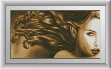 Набор для рисования камнями алмазная живопись Dream Art Роскошь (квадратные, полная) 30850D - Вышивка крестиком и бисером - Овца Рукодельница