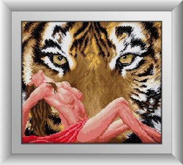 Набір для малювання каменями алмазний живопис Dream Art Спокуса (квадратні, повна) 30568D - Вишивка хрестиком і бісером - Овечка Рукодільниця