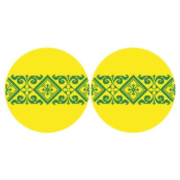 Набор для вышивания нитками Барвиста Вышиванка Украинские узоры 37х18 ТР697ан3718i - Вышивка крестиком и бисером - Овца Рукодельница
