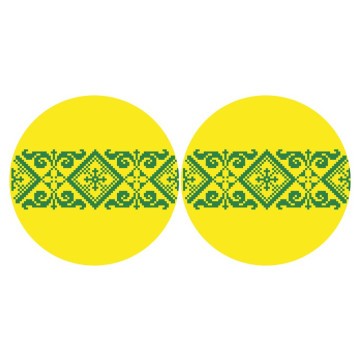 Набор для вышивания нитками Барвиста Вышиванка Украинские узоры 37х18 ТР697ан3718i - Вышивка крестиком и бисером - Овца Рукодельница