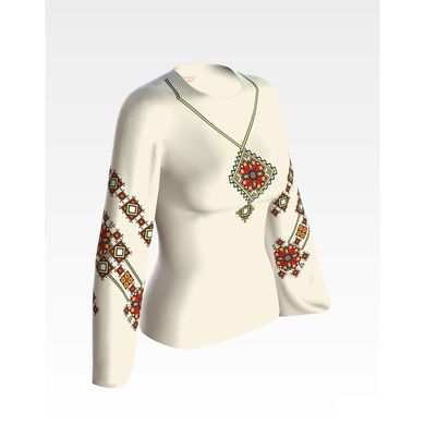 Набір для вишивання жіночої блузки нитками Весняна БЖ047кМннннi - Вишивка хрестиком і бісером - Овечка Рукодільниця