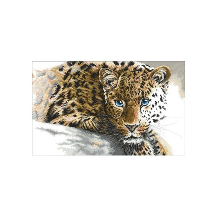 Леопард Канва с нанесенным рисунком для вышивки крестом Світ можливостей 980СМД - Вишивка хрестиком і бісером - Овечка Рукодільниця