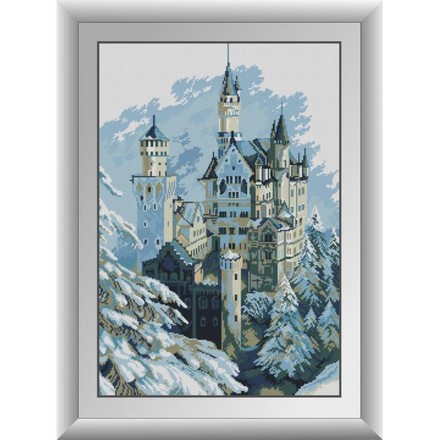 Зимний замок. Dream Art (30129D) - Вышивка крестиком и бисером - Овца Рукодельница