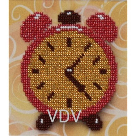 Часы Набор для вышивания бисером VDV ТНБ-0162 - Вышивка крестиком и бисером - Овца Рукодельница