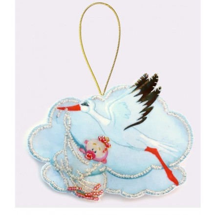 Набір для вишивання бісером Butterfly F037 Алець з дівчинкою - Вишивка хрестиком і бісером - Овечка Рукодільниця