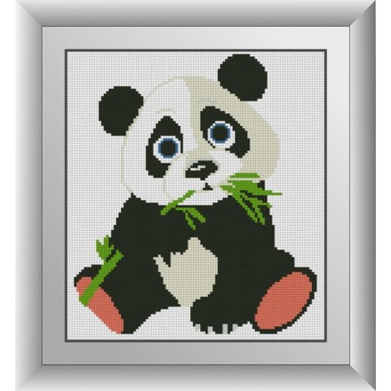 Панда. Dream Art (30003D) - Вишивка хрестиком і бісером - Овечка Рукодільниця