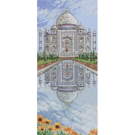 Набор для вышивания Anchor PCE0804 The Taj Mahal / Тадж-Махал - Вышивка крестиком и бисером - Овца Рукодельница
