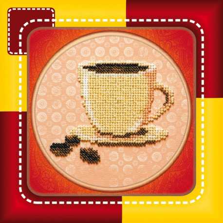 НВ-177/3 Чашка кофе. Схема для вышивки бисером