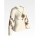 Набор для вышивки нитками Барвиста Вышиванка заготовки женской блузки – вышиванки Весенняя БЖ047кМннннi
