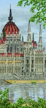 Набір для вишивання хрестиком Парламент (Hungarian Parliament Building) ANCHOR PCE0810 - Вишивка хрестиком і бісером - Овечка Рукодільниця