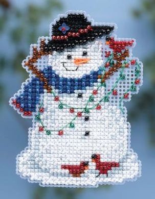 Snow Fun/Снежное веселье. Набор для вышивания. Mill Hill (MH184301) - Вышивка крестиком и бисером - Овца Рукодельница