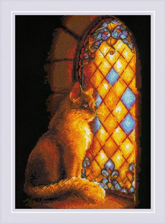 Хранительница замка. Набор для вышивания крестом. Риолис (1848) - Вышивка крестиком и бисером - Овца Рукодельница