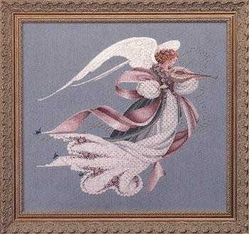 Angel of Spring Ангел весни. Схеми вишивки хрестиком. Lavender Lace (LL23) - Вишивка хрестиком і бісером - Овечка Рукодільниця