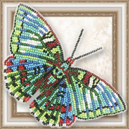 Набор для вышивки бисером бабочки на прозрачной основе Вдохновение Барон Гауди BGP-072 - Вишивка хрестиком і бісером - Овечка Рукодільниця