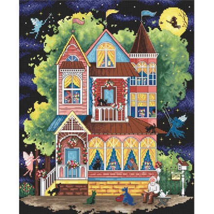 Набор для вышивания LETISTITCH Fairy tale house LETI 937 - Вишивка хрестиком і бісером - Овечка Рукодільниця