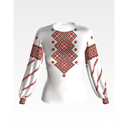Набір для вишивання жіночої блузки нитками Світанок БЖ074пБннннi - Вишивка хрестиком і бісером - Овечка Рукодільниця