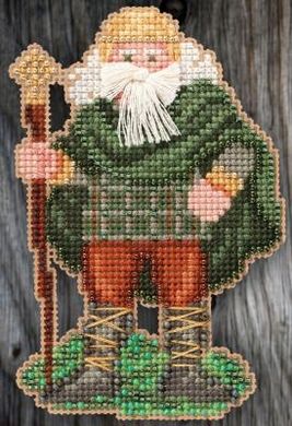 Ireland Santa/Ірландський Санта. Набір для вишивання. Mill Hill (MH205303) - Вишивка хрестиком і бісером - Овечка Рукодільниця